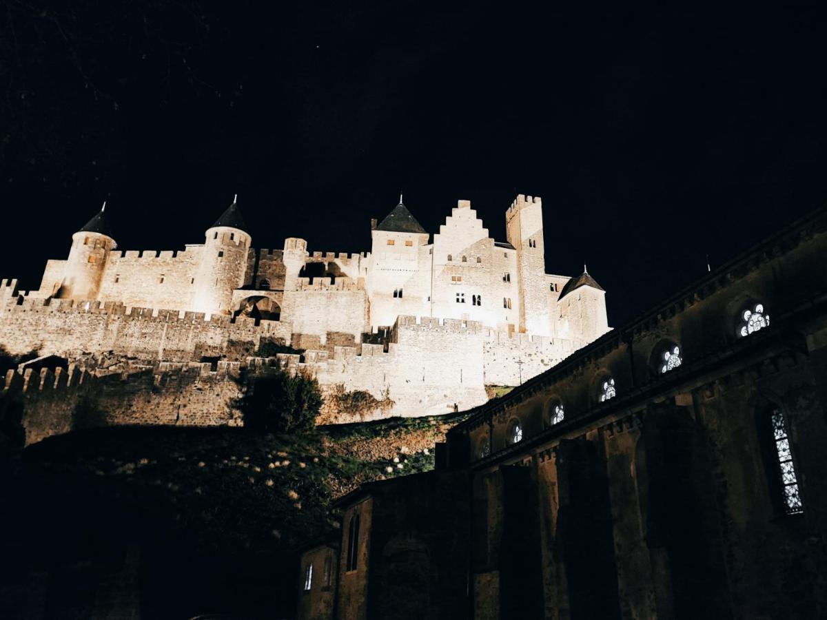 Le Bokeh - Face A La Cite Medievale Carcassonne Zewnętrze zdjęcie